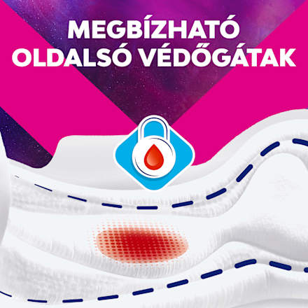 Éjszakai egészségügyi szárnyas betét, Maxi Libresse