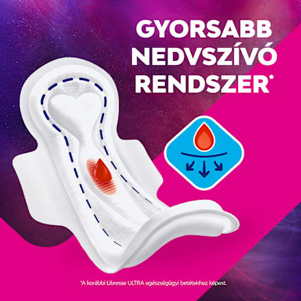 Éjszakai egészségügyi szárnyas betét, Maxi Libresse