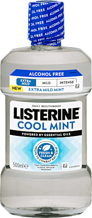 Cool Mint Mild szájöblögető, extra enyhe LISTERINE
