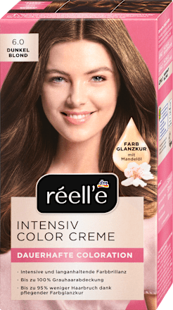 Haarfarbe Intensiv Color Creme 6.0 Dunkelblond réell‘e