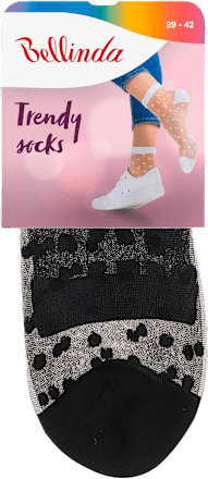 dámské ponožky Trendy, černé, vel.39-42 Bellinda