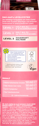 barva na vlasy Intensiv Color Creme 7.37 medová hnědá réell‘e