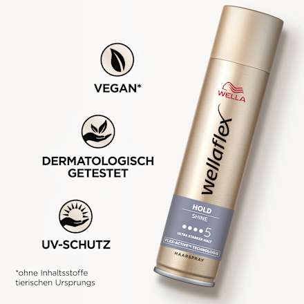 Haarspray Glanz & Halt Ultra Starker Halt wellaflex