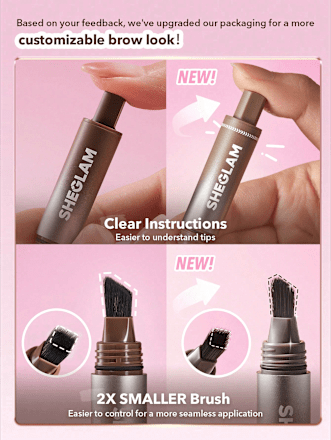 Augenbrauenstift Brow-Fection Angled Brush & Dip 10 Truffle SHEGLAM