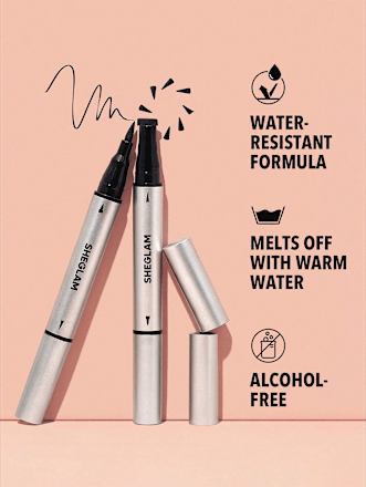 Eyeliner Duo Wing It Waterproof Black SHEGLAM