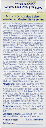 Anti-Allergische Augentropfen Visiomax