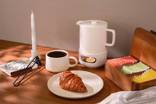 Kaffeebecher aus Keramik, beige (400 ml) Jean&Len