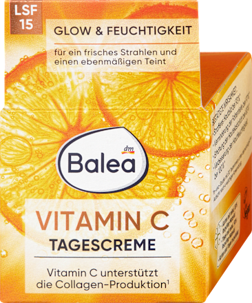 Gesichtscreme Vitamin C, LSF 15 Balea