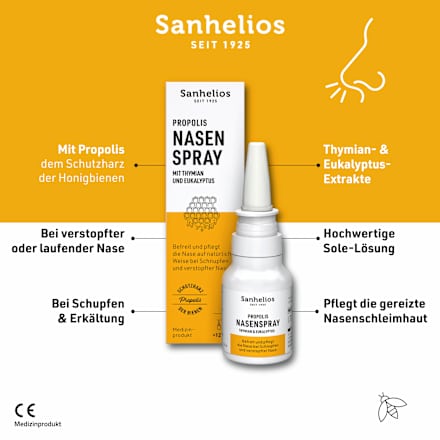 Propolis Nasenspray Sanhelios