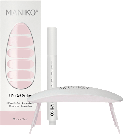 Starterset UV Gel Nagelfolien Creamy Sheer Maniko