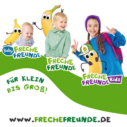 Kindersnack Crispy Riegel Apfel & Blaubeere ab 3+ Jahren (6x21 g) Freche Freunde