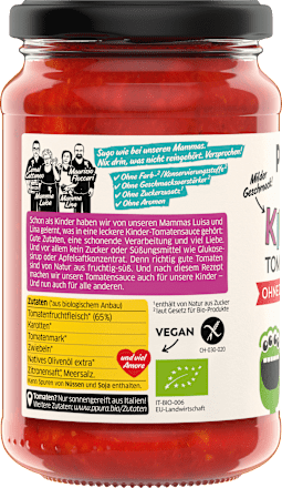 Tomatensauce für Kinder PPURA