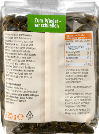 	
Kürbiskerne dmBio