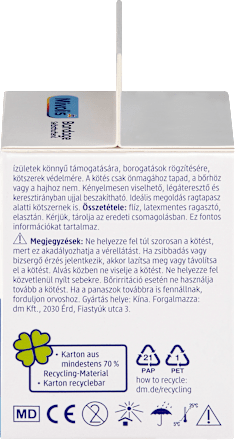 Selbsthaftende Bandage, 6 cm x 5 m (gedehnt), 1 Rolle Mivolis