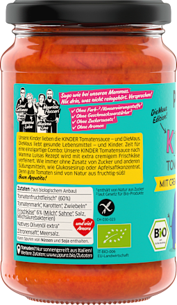 Tomatensauce mit cremigem Frischkäse für Kinder PPURA