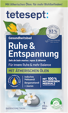 Badesalz Ruhe & Entspannung tetesept