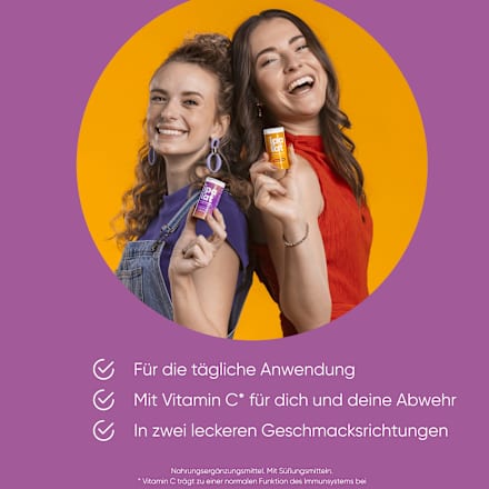 Die Vitaminpastille Orange-Ingwer Geschmack 40 St
 ipalat