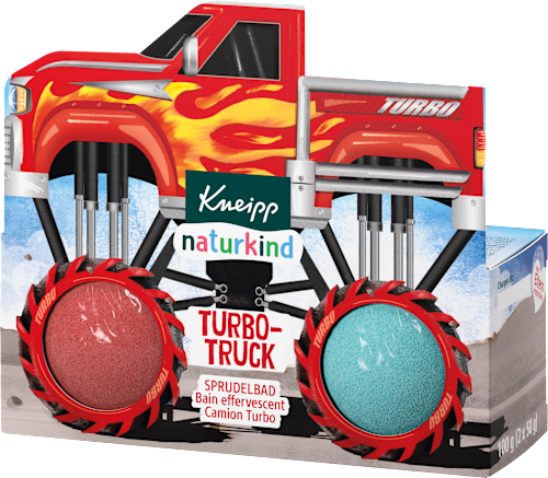 Kinder Badezusatz Sprudelbad Turbo Truck Kneipp Naturkind