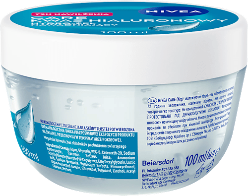 Hydro-żel nawadniający Care Kwas Hialuronowy NIVEA