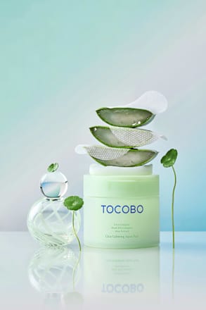 Upokojujúce pleťové tampóny Cica Calming Aqua Pad TOCOBO