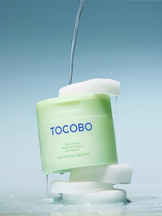 Upokojujúce pleťové tampóny Cica Calming Aqua Pad TOCOBO