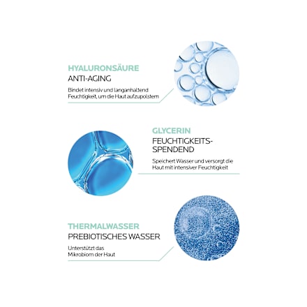 LA ROCHE-POSAY Hydraphase HA UV Tagescreme leicht LSF 25 LA ROCHE-POSAY