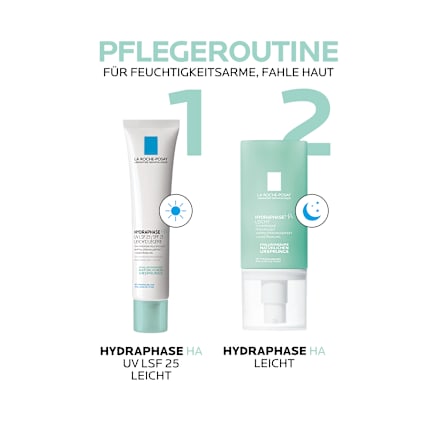 LA ROCHE-POSAY Hydraphase HA UV Tagescreme leicht LSF 25 LA ROCHE-POSAY
