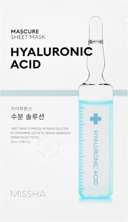 Mască de față cu acid hialuronic MISSHA