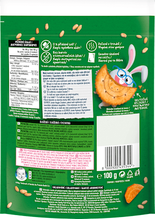 Krekeri za djecu s okusom mrkve Gerber Organic