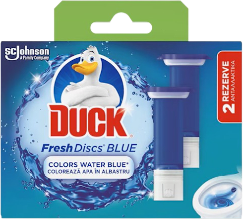 Odorizant pentru toaletă Blue 2x36ml DUCK