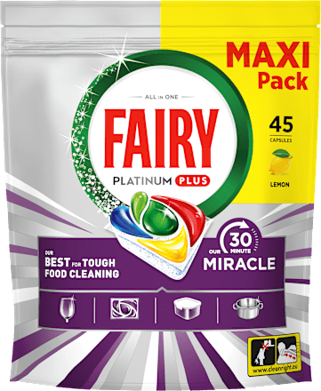 Таблетки за съдомиялна машина Platinum Plus FAIRY