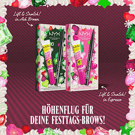 Augenbrauenstift & Augenbrauengel Set XMAS Brow Duo NYX PROFESSIONAL MAKEUP