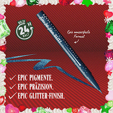 Eyelinerset XMAS Epic Ink Liner Trio 3tlg NYX PROFESSIONAL MAKEUP
