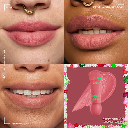 Lippenbalsam SetXMAS Smushy Trio Kit 3tlg NYX PROFESSIONAL MAKEUP