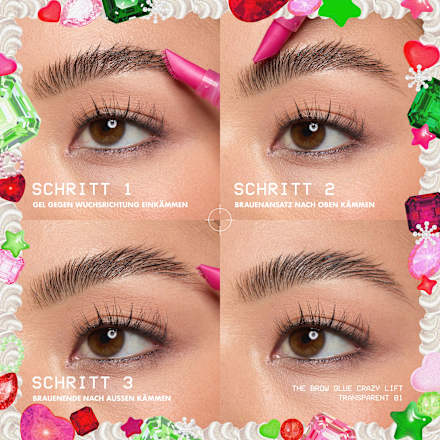 Augenbrauenstift & Augenbrauengel Set XMAS Brow Duo 02 NYX PROFESSIONAL MAKEUP