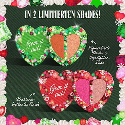 Farbpalette XMAS 01 Gem it out hot NYX PROFESSIONAL MAKEUP