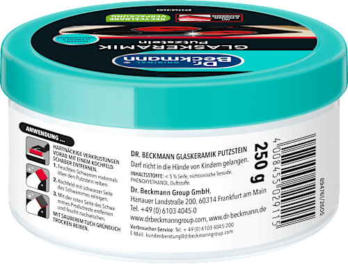 Glaskeramikreiniger Putzstein Dr. Beckmann