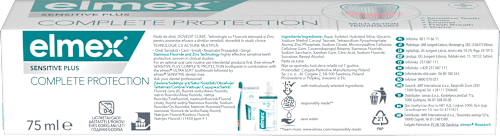 Pasta do zębów Sensitive Plus Complete Protection elmex