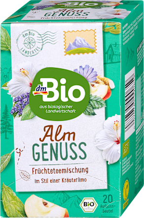 Früchtetee Almgenuss (20 Beutel) dmBio