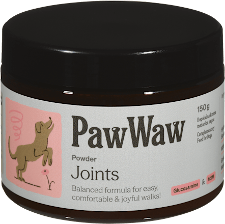 Prehransko dopolnilo za pse Joints PawWaw The Good Dogs