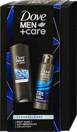 Férfi ajándékcsomag, Cleanse+Care Dove MEN+CARE