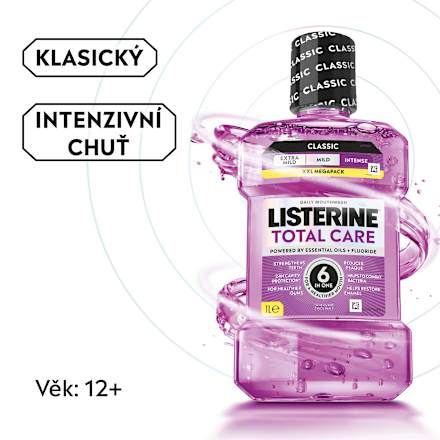 ústní voda Total Care Teeth Protection Listerine