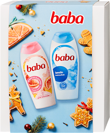 Kényeztető ajándékcsomag baba