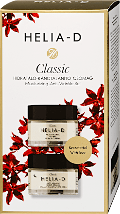 Classic hidratáló-ránctalanító ajándékcsomag HELIA-D