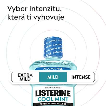 ústní voda Cool Mint Mild Taste Listerine