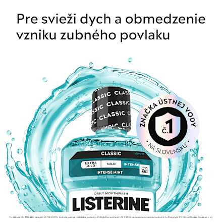 Cool Mint ústna voda Listerine