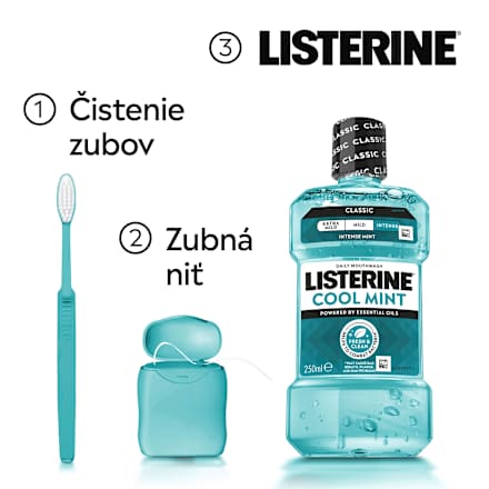 Cool Mint ústna voda Listerine