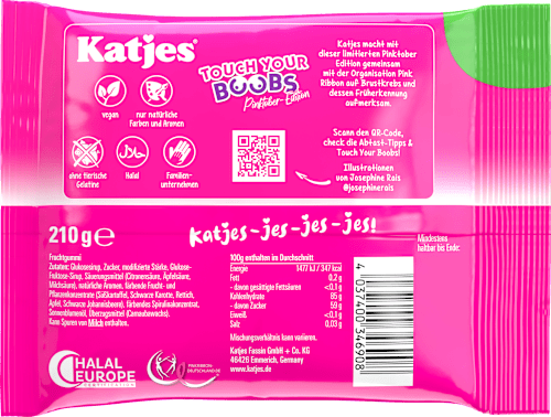 Fruchtgummi Touch Your Boobs Katjes