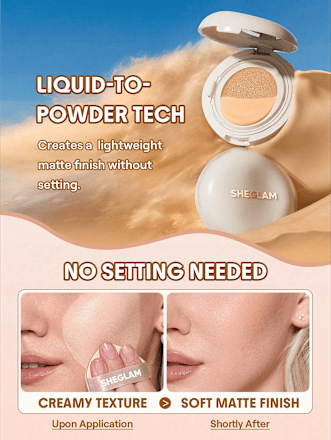 Foundation Lock & Go Long-Lasting Cushion Shell SHEGLAM