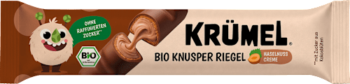 Bio Knusper Riegel mit Haselnusscreme KRÜMEL
